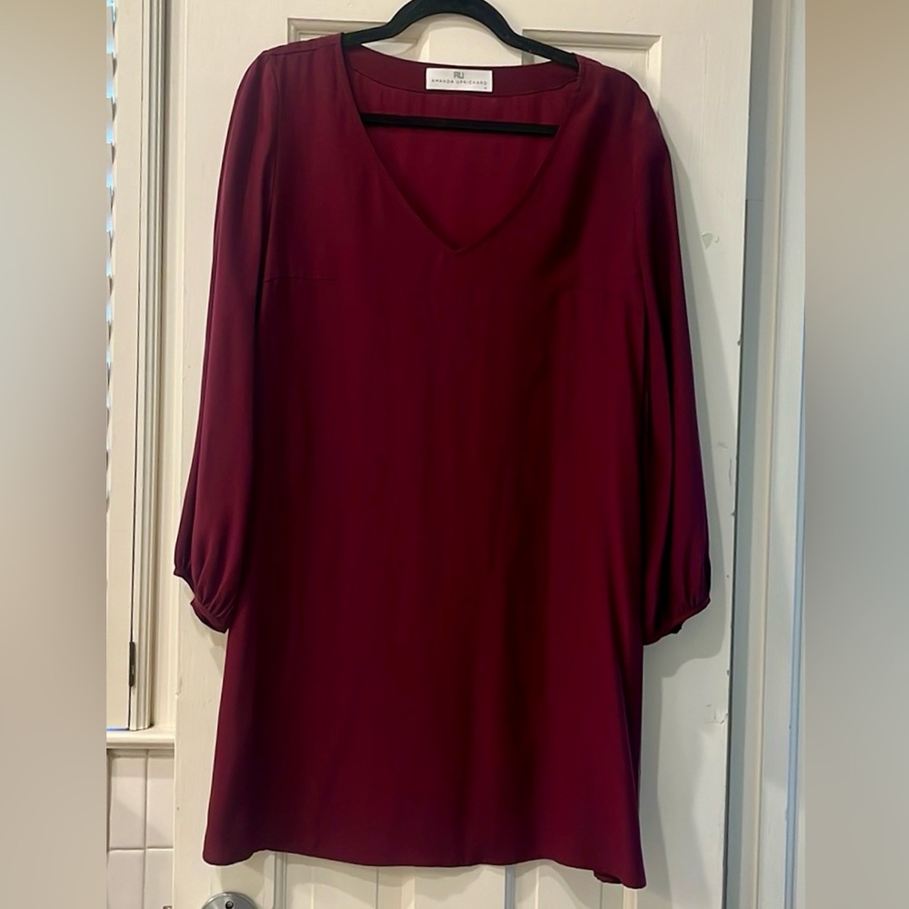 Amanda Uprichard shift dress size small! 100% silk like new